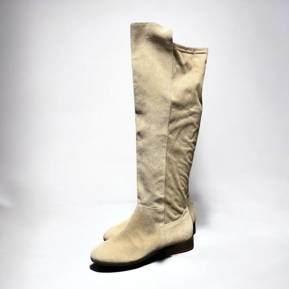 🌻NEW NWOT Lucky Brand Calypso Suede Over The Knee Boots Women's Size 8